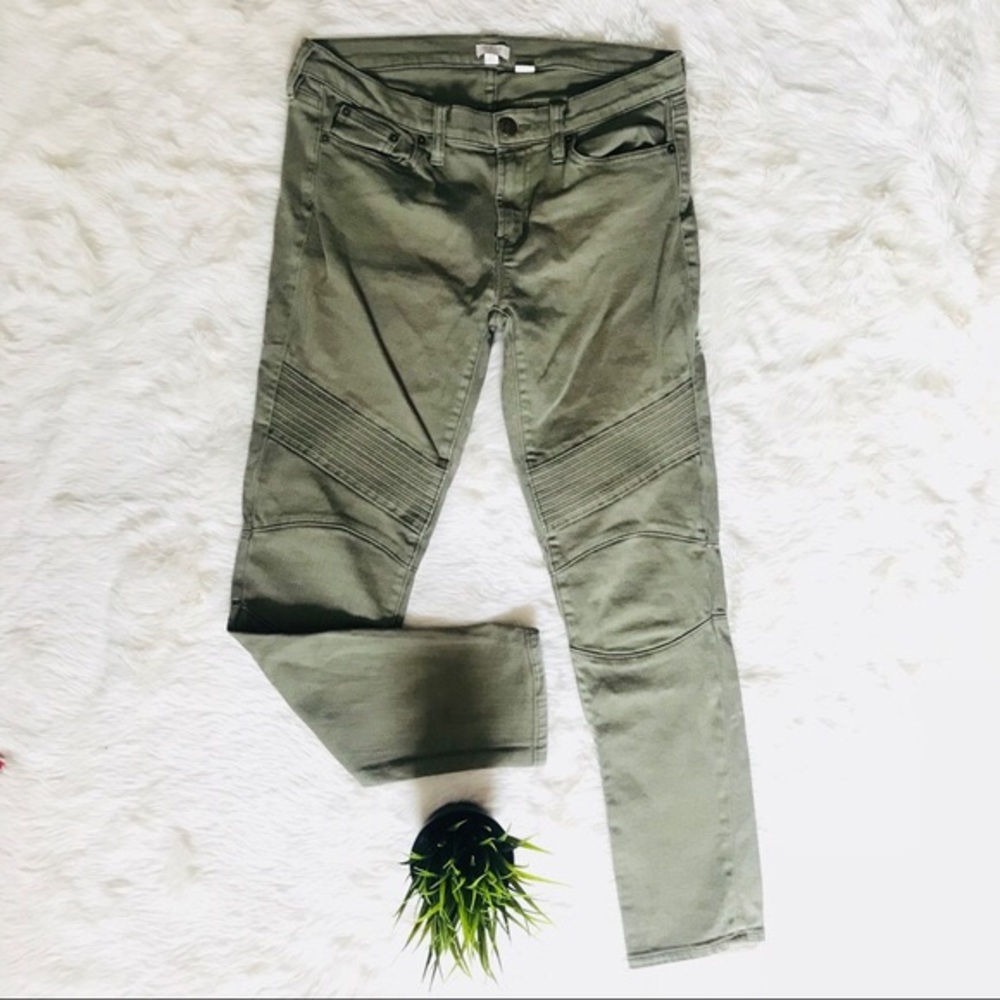 J.Crew Moto skinny jeans